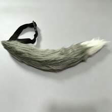 Fox Tail Halloween Handmade Cat Tail Cosplay Party Prop - Multicolor - View 20