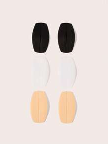 Lignisse 2/3 Pairs Silicone Strap Holder Anti-Slip Shoulder Pad Invisible Strap Keeper Comfort Cushion Reusable Bra Strap Fixer Women Intimates Accessories - Multicolor - View 7
