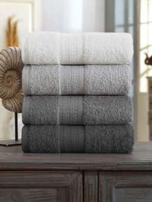 KAİ 4-Piece Towel Set Cotton Extra Soft - Multicolor - View 3