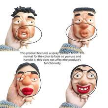 1/2/4pcs Taba Stress Relief Toys, Pimple Popping Toy, Handmade Super Soft Squishy Toy, Funny Stress Relief Toy, Prank Toy, Funny Face Design, Cute Face Squeeze Stress Relief Toy, Silicone Mochi Squeeze Toy, Adult And Kids Stress Relief Gift, Relieve Sensory Anxiety - Multicolor - View 12