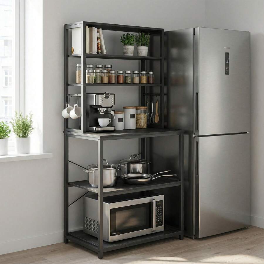 SONGMICS Baker's Racks - Black - View 1
