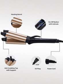 Curling Tongs & Curling Wands - Gold - View 4