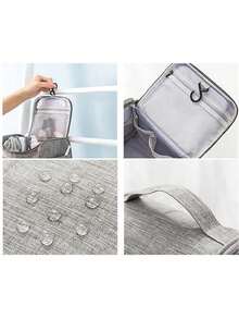 Portable Pill Bag, Medicine Pattern, Multi-Compartment Medicine Storage Bag, Multi-Functional Handbag - Multicolor - View 8