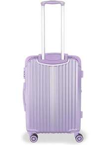 ROYAL SWISS Maleta ANDERMATT, Mediana 24", rígida ABS, expandible, candado de  (Morado) - Morado - Ver 5