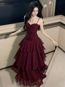 深紅色