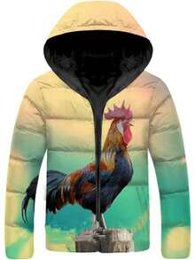 Plus Size Down Coats - 1 - View 2