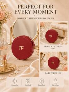 Tom Ford TF Red Cushion Bag - Red - View 9