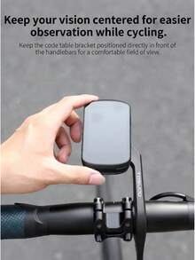 TOSUOD Front Bicycle Computer Mount, Extended Combination Mount, Compatible With , Wahoo, Bryton Bicycle GPS, Built-In Mount, Compatible With Action Camera And Bicycle Light, Complete Adapter Kit, Suitable For Road Bike And Mountain Bike Handlebars - Multicolor - View 9