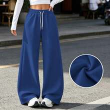 Women Pants - Blue - View 2