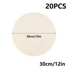 20pcs Assorted Size 1-16in Blank Wooden Rings, Unfinished Wood Circles, DIY Craft Supplies, Home Decor, Handmade Materials, Painting & Drawing Wooden Discs - Yellow - View 16