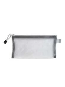 Lightweight Mesh Zipper Pouch With "Travel", Travel Print Makeup Bag,Multifunctional Storage Pouch, Portable Toiletry Storage Organizer For Cosmetics, Stationery & Travel Essentials,For Travel Vacation Daily Use - Multicolor - View 12