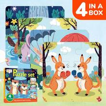 36pcs Toddler Puzzle, Montessori Parent-Child Toy, Matching Game, Educational Toy, Birthday Gift, Halloween, Christmas - Multicolor - View 8