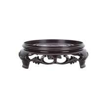1PC Creative Antique Flowerpot Base Bracket Plastic Pad Flower Tray Bracket Circular Bonsai Tray Decoration Base - A - View 10