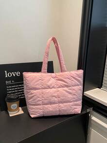 Mini Handbag Solid Color Pleated Edge Bow Flap Crossbody Women's Bag Fashionable Small Women's Bag - Pink - View 1