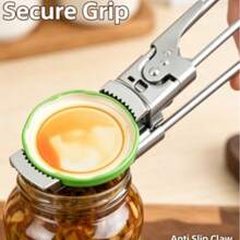 Adjustable Jar Opener, Stainless Steel Manual Bottle Lid Gripper, Multifunctional Can Opener For Kitchen - View 5
