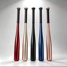 1 Pc. Baseball Bat 25/28/30 Inches With Aluminum Alloy, High Hardness Baseball/Softball Stick, For Outdoor Sports - Multicolor - View 4