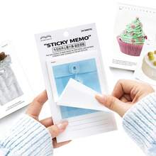 1pc Sticky Note Memo Pads, 30 Sheets/Pack, Simple Student Memo Notes N-Times Adhesive, Suitable For School, Office, Home Memo Notes, Back To School Gift, Halloween, Christmas - one-size - View 3