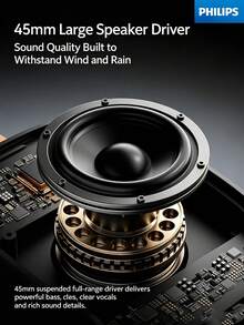 PHILIPS TAS1150 Bluetooth Speaker Wireless Portable Outdoor Camping Running Cycling Speaker Home Office High Power Bass Waterproof Dustproof - View 6
