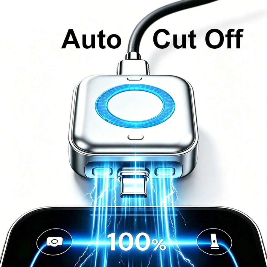 140W Full Charge Separator Type-C Phone Charger Fast Charging Adapter Earphone Phone Charger Auto Power-Off Power Protection Auto Disconnect Night Charging, Anti-Overcharge Separator