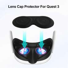 5pcs Reusable VR Lens Cover Dustproof Anti-Scratch VR Headset Lens Cap Replacement For Quest 3/3S VR Accessories - View 2