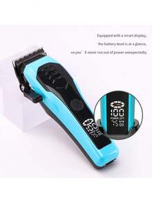 Professional Men's Hair Clipper - Dual Wired/Wireless Operation, Electric Trimmer Set, Suitable For Home And Barbershop, Equipped With LED Battery Display - Great Birthday Gift For Men, 1800mAh Battery Capacity - View 8