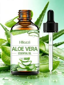 Óleo Essencial de Aloe Vera, 30ml, Ingrediente Natural, Possui Propriedades Hidratantes, Pode Deixar a Pele Suave, o Cabelo Macio e Proporciona um Efeito Nutritivo. Também é Utilizado para Massagem, Banho e Aplicações Faciais, Corporais e Difusor de Aroma - Multi Aromas - Visão 1