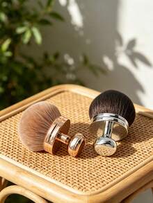 Mushroom Head Large Powder Powder Blusher Brush Super Soft Large Seal Makeup Brush Beauty Tool - Multicolor - View 1