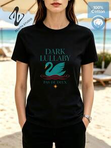 Women T-Shirts - Black - View 1