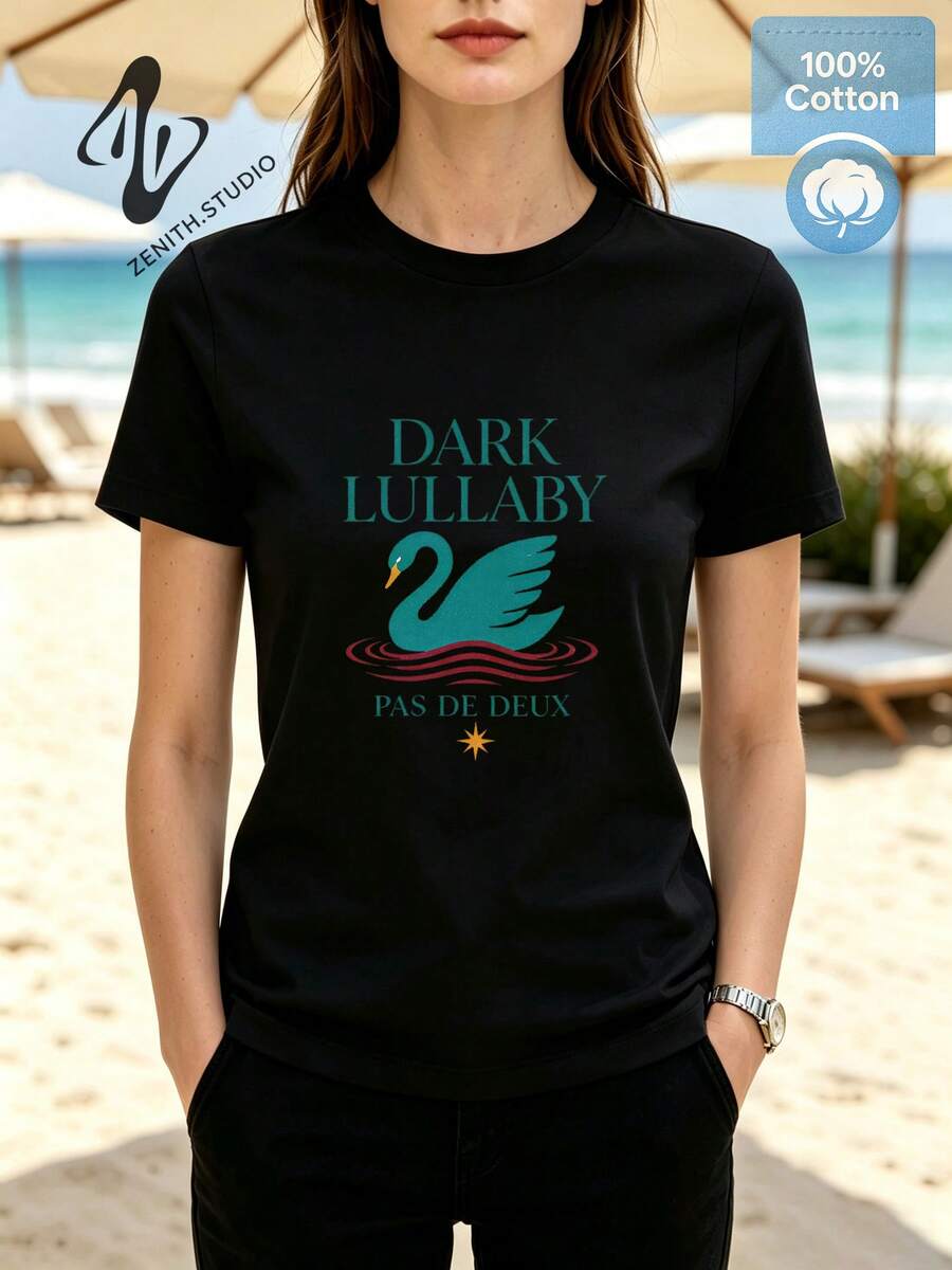Women T-Shirts - Black - View 1