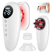 Electric Body Massage And Beauty Device, Intelligent Moxibustion And Scraping Massage Tool, Suitable For Abdomen, Arms, Legs, Waist And Back. Ideal Gift For Festivals. - View 2