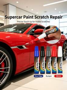 Car Paint Touch-Up Pen White Black Blue Grey Silver Paint Scratch Repair Tool Car Dedicated Color Repair Pen Car Paint Touch-Up Pen - A - View 7