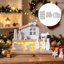 SILIKE LUFEI Clay Silicone Mold 3pcs Prayer Set Figurine Mold Suitable For Making Resin Gypsum Candle Aromatherapy Products Home Decor Display Silicone Mold - Silicone Mold - View 3