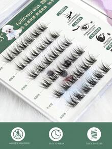 Glue-Free Design, No Glue Needed, Soft Bristles, Easy Makeup Removal, Reusable - View 6