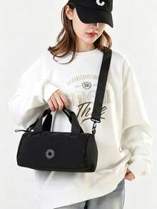 Women's Small Multifunctional Crossbody Bag, Solid Color Lightweight Mini Fitness Travel Bag, Multi-Purpose Shoulder Handbag, Suitable For Work, Shopping, Daily Outings - Multicolor - View 1