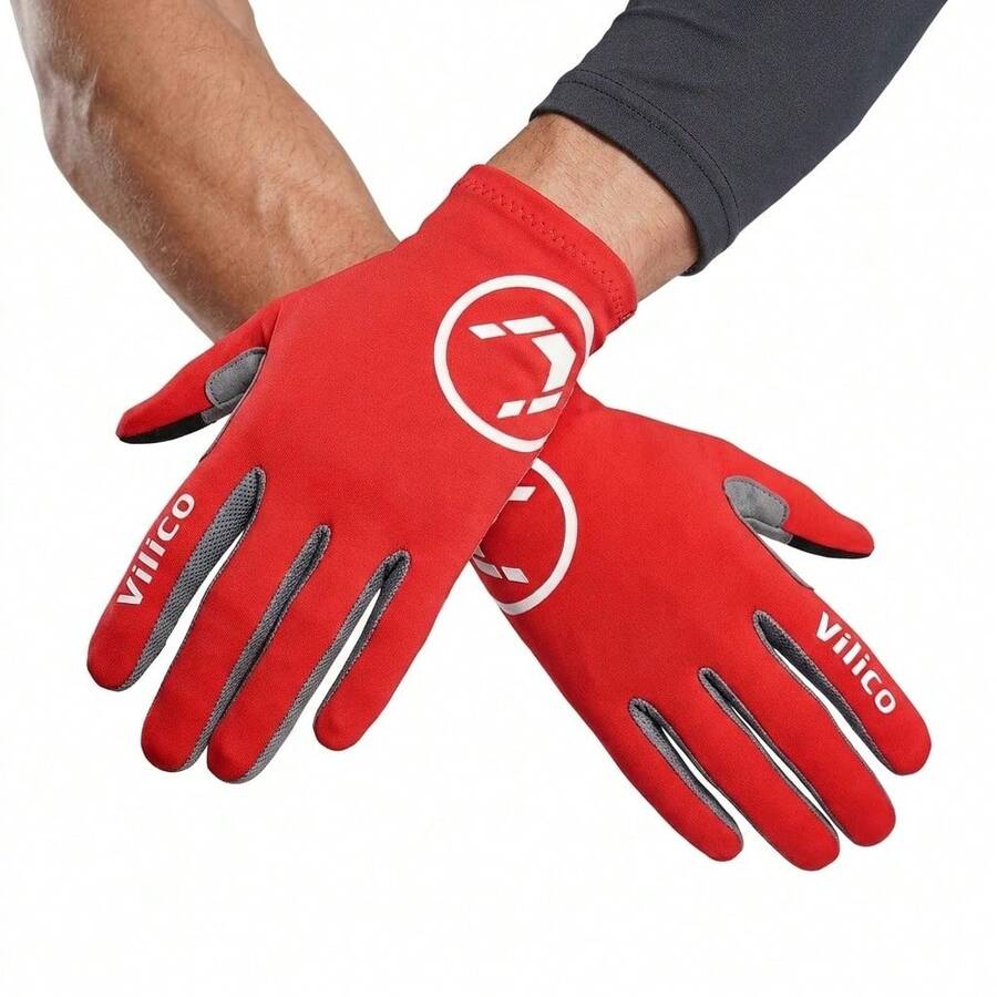 VILICO Cycling Gloves, Adjustable Fit, Non-Slip, Unisex, Suitable For Outdoor Hiking And Tennis