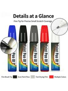 Car Paint Touch-Up Pen White Black Blue Grey Silver Paint Scratch Repair Tool Car Dedicated Color Repair Pen Car Paint Touch-Up Pen - A - View 9
