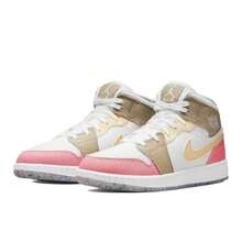 Nike 女款 Air Jordan 1 休閒板鞋 - 粉色 - 查看 9