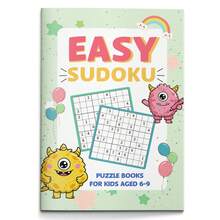 Easy Sudoku Puzzle Workbook For Kids & Teens, Age-Graded Number Logic Brain Training, Beginner To Advanced Sudoku Games, Improve Focus, Concentration, Critical Thinking, Reasoning & Problem Solving, Screen-Free Learning Activity - Easy Sudoku Puzzle Workbook - View 13