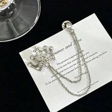 豪华男士皇冠形水钻胸针，英伦风格西装链别针，复古翻领花朵徽章万圣节别针，适用于衣服包饰学校 Kpop 背包教师用品包饰可爱办公室配饰衬衫夹克珠宝圣诞节秋冬配饰，适合青少年、青年、男士、休闲、户外、运动、度假、毕业礼物、生日、日常穿着衣服别针有趣的教师礼物 - 彩色 - 查看 10