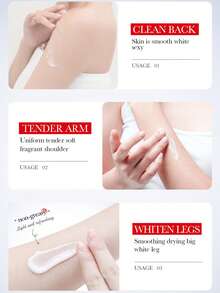 SADOER Lotion Tubuh Pencerah 250g, Melembapkan & Menghaluskan untuk Kulit Kering dan Berminyak, Cocok untuk Kulit, Tubuh, dan Area Sensitif Seperti Ketiak & Siku - 250ml - View 6
