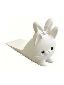 3D Printed Cute Pink Cat Door Stopper, Creative Rabbit Ear Cat Design, Non-Slip And Wear-Resistant, Prevents Hands From Being Pinched And Doors From Slamming, Suitable For Home And Office Environments, Ideal For Daily Use, Easter, Mother's Day And Other Holidays - Multicolor - View 13