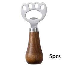 1 Piece Personalized Cat‑Paw Bottle Opener, Custom‑Engraved Stainless‑Steel Bottle Opener, Gift For Beer Lovers, Father's Day Gift, Unique Gift For Men, Groomsmen Gift - Multicolor - View 13