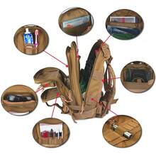 Camping & Hiking Bags - Black - View 8
