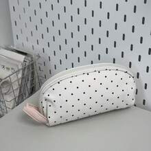 1pc Cute Multi-Layer Stationery Storage Box, Gentle Polka Dot Design, Suitable For Student Girls Pencil Case, High-Value Large Capacity Stationery Box, Back To School Season (Pattern Position May Vary, Does Not Affect Use) - Multiple Styles - View 15