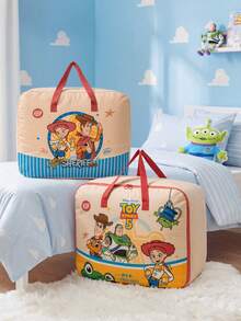 Tas Penyimpanan Oxford Kapasitas Besar Motif Disney, Tas Organizer Lipat untuk Selimut, Mantel, Tahan Air untuk Lemari Pakaian & Penyimpanan Saat Pindahan - View 4