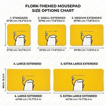 Minimalist Cute Pattern Extra Long Gaming Mouse Pad And Desk Mat Set, Non-Slip Durable Rubber Base, Smooth Responsive Surface, Suitable For PC Laptop Office Home, Abstract Art Desktop Decor, Back To School Supplies - A - View 6