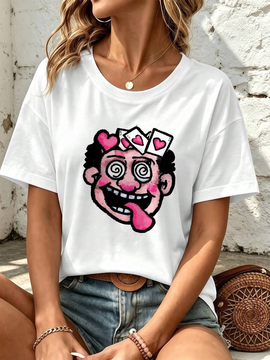 Women T-Shirts - White - View 1