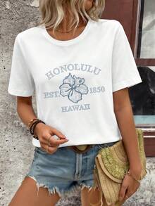 Women T-Shirts - White - View 1