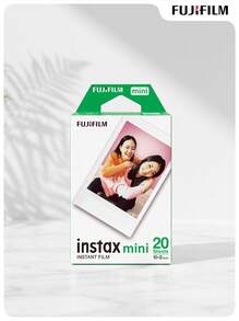FujiFilm Instax Mini Instant Film With White Borders (20 Sheets) | Vivid Images, Stable Development, Compatible With Mini 13/Mini 12/11/SE/40//LiPlay And More Models | Preserve Your Life Memories - White - View 8