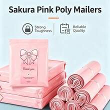 10/20/30 Paquete de Bolsas de Envío Resistentes e Impermeables de Color Rosa Claro, Bolsas Multiusos Fáciles para la Escuela, Oficina, Envío y Correo, Artículos Esenciales para el Regreso a Clases, Bolsas de Embalaje para Regalos del Día de la Madre, Bolsas de Regalo del Día de la Madre, Adecuadas para Regalos del Día de la Madre - Varios estilos - Ver 6